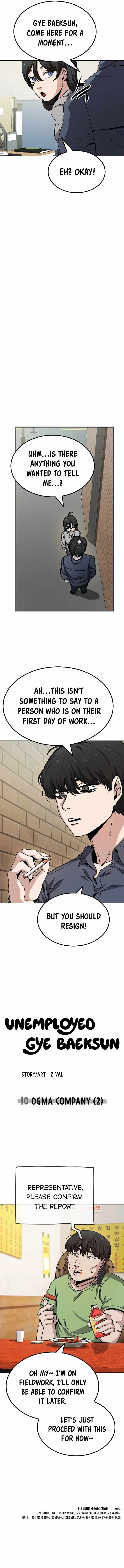 Unemployed Gye Baeksun Chapter 10 10